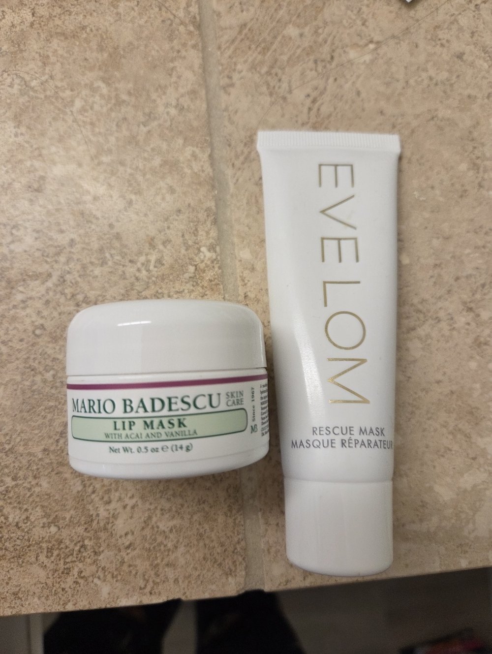 Mario Badescu Lip Mask & Eve Lom Rescue Mask Bundle